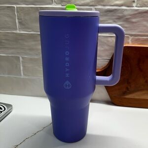 HydroJug Purple Water Bottle with handle